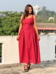 Red Long Frock